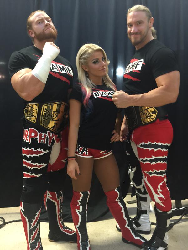 AlexaBlissWesleyBlakeBuddyMurphyWWENXTBAMFRAWtagteam